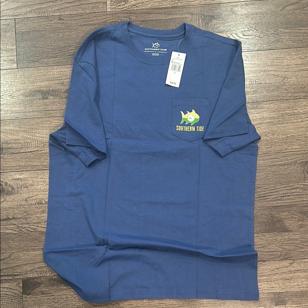 Southern Tide Blue Graphic T-Shirt